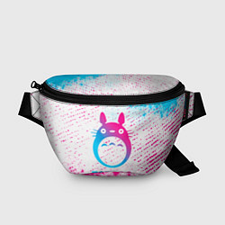 Поясная сумка Totoro neon gradient style, цвет: 3D-принт