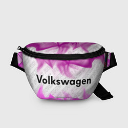 Поясная сумка Volkswagen pro racing: надпись и символ, цвет: 3D-принт