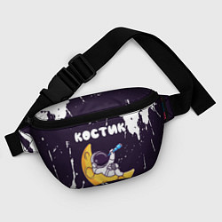 Поясная сумка Костик космонавт отдыхает на Луне, цвет: 3D-принт — фото 2