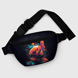 Поясная сумка Рыба: арт нейросети, цвет: 3D-принт — фото 2