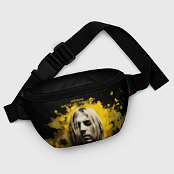 Поясная сумка Nirvana Graffiti, цвет: 3D-принт — фото 2