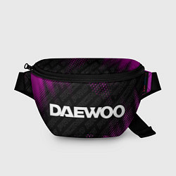 Поясная сумка Daewoo pro racing: надпись и символ, цвет: 3D-принт
