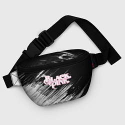 Поясная сумка Blackpink - черно-белый, цвет: 3D-принт — фото 2