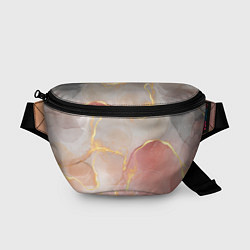 Поясная сумка Texture and glitter, цвет: 3D-принт
