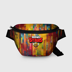 Поясная сумка Brawl Stars Logo Color, цвет: 3D-принт