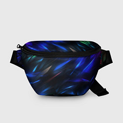 Поясная сумка Blue abstract background, цвет: 3D-принт