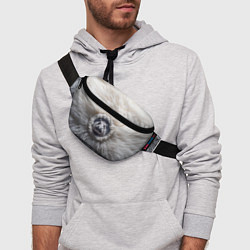 Поясная сумка Брутальный бегемот, цвет: 3D-принт — фото 2