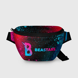 Поясная сумка Beastars - neon gradient: надпись и символ, цвет: 3D-принт
