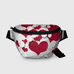 Поясная сумка С любовью для вас, цвет: 3D-принт