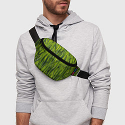 Поясная сумка Ландшафт зелень, цвет: 3D-принт — фото 2