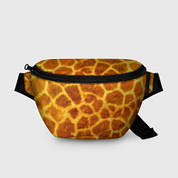 Поясная сумка Шкура жирафа - текстура, цвет: 3D-принт