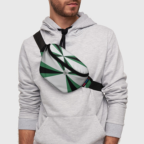 Поясная сумка Железнодорожные войска / 3D-принт – фото 3