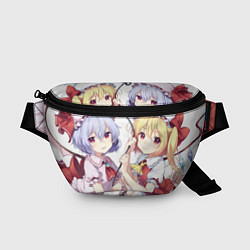 Поясная сумка Touhou Project Ремилия и Фландр Скарлет, цвет: 3D-принт