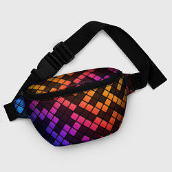 Поясная сумка Цветной тетрис, цвет: 3D-принт — фото 2