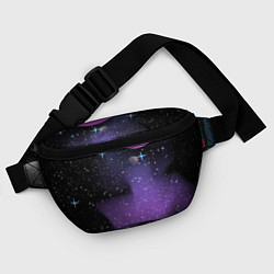 Поясная сумка Фон космоса звёздное небо, цвет: 3D-принт — фото 2