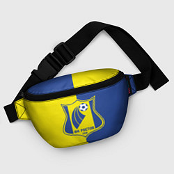 Поясная сумка ФК Ростов - жёлто синие, цвет: 3D-принт — фото 2