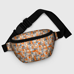 Поясная сумка Узор с кружками, цвет: 3D-принт — фото 2