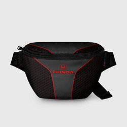 Поясная сумка Honda - униформа красная, цвет: 3D-принт
