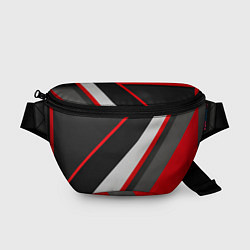 Поясная сумка Линии неопределенности, цвет: 3D-принт