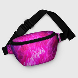 Поясная сумка Pink texture, цвет: 3D-принт — фото 2