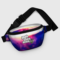 Поясная сумка Gta neon 10 лет, цвет: 3D-принт — фото 2