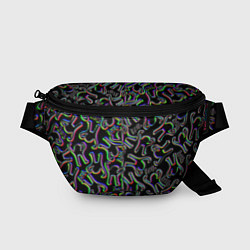 Поясная сумка Ъуъ съука глитч паттерн, цвет: 3D-принт