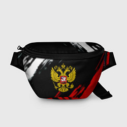 Поясная сумка Russia stripes, цвет: 3D-принт