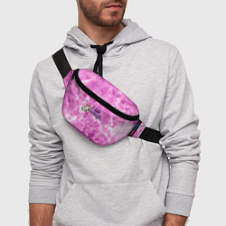 Поясная сумка I am kenough - розовый тай-дай, цвет: 3D-принт — фото 2