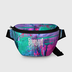Поясная сумка Shurshun - tie-dye, цвет: 3D-принт