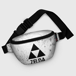 Поясная сумка Zelda glitch на светлом фоне, цвет: 3D-принт — фото 2