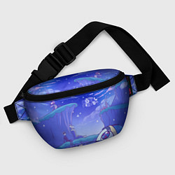 Поясная сумка The Amazing Digital Circus night, цвет: 3D-принт — фото 2