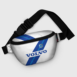 Поясная сумка Volvo - white and blue, цвет: 3D-принт — фото 2