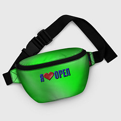 Поясная сумка Орел любимый город, цвет: 3D-принт — фото 2