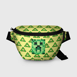 Поясная сумка Minecraft creeper game, цвет: 3D-принт