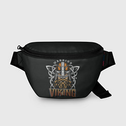 Поясная сумка Викинг - воин, цвет: 3D-принт