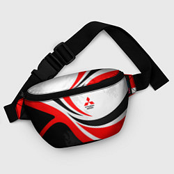 Поясная сумка Evo racer mitsubishi - uniform, цвет: 3D-принт — фото 2