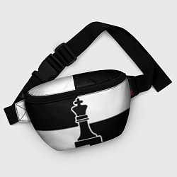 Поясная сумка Шахматы - ферзь, цвет: 3D-принт — фото 2