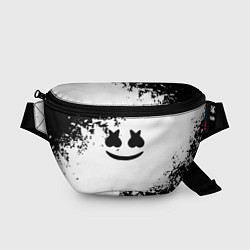 Поясная сумка Marshmello dj краски, цвет: 3D-принт