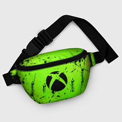 Поясная сумка Xbox кислотный стиль, цвет: 3D-принт — фото 2