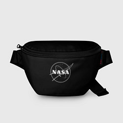 Поясная сумка NASA белое лого, цвет: 3D-принт