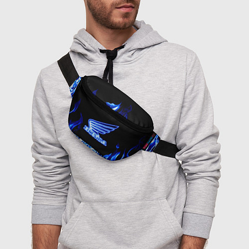 Поясная сумка Honda neon / 3D-принт – фото 3