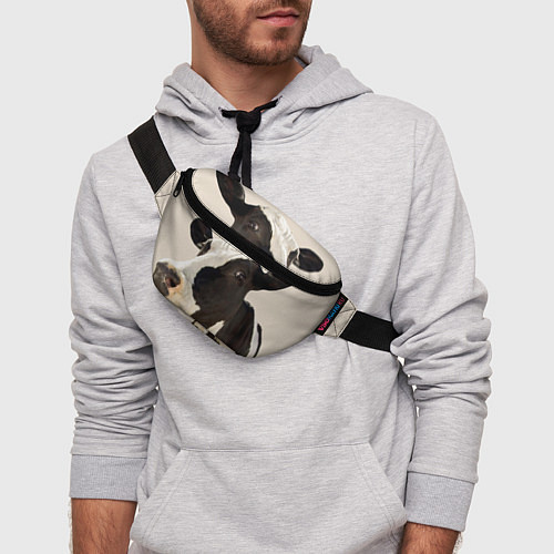 Поясная сумка Настоящая корова / 3D-принт – фото 3