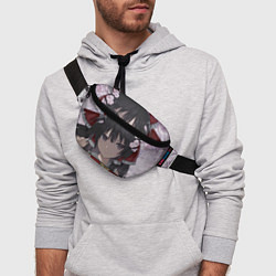 Поясная сумка Touhou Project Рейму Cute Сакура, цвет: 3D-принт — фото 2