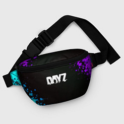 Поясная сумка Dayz неоновые краски, цвет: 3D-принт — фото 2