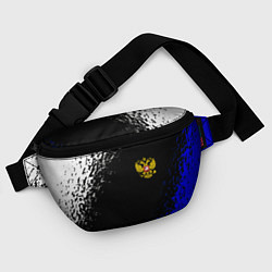 Поясная сумка Герб РФ краски текстура, цвет: 3D-принт — фото 2