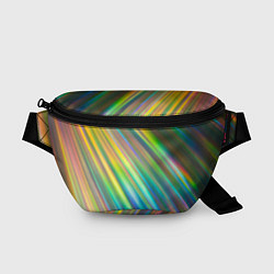 Поясная сумка Радужные линии лучи, цвет: 3D-принт