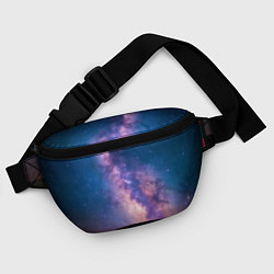 Поясная сумка Млечный путь ночью, цвет: 3D-принт — фото 2