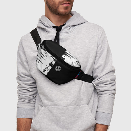 Поясная сумка Silent hill краски текстура гейм / 3D-принт – фото 3