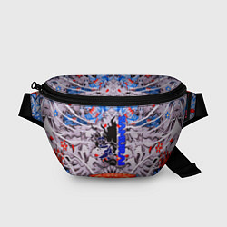 Поясная сумка Samurai cyberpunk карпы кои, цвет: 3D-принт