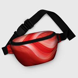 Поясная сумка Красная волна, цвет: 3D-принт — фото 2